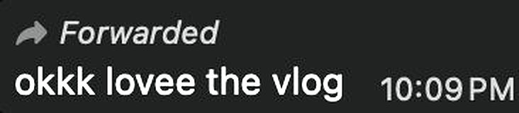 Client loves the vlog